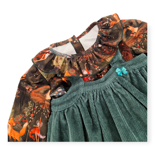 Magic forest, Bluse und Kleid